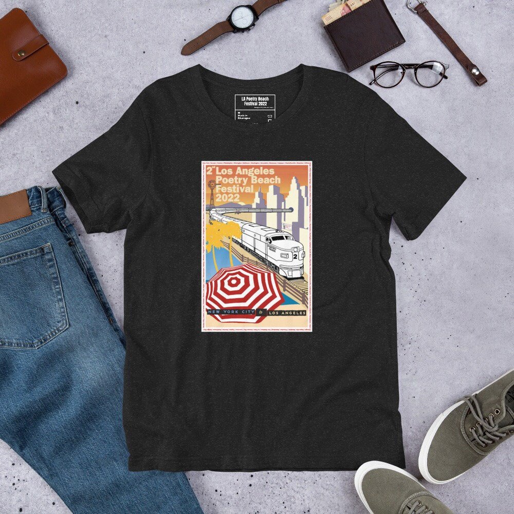 Poetry Downtown Festival 2022 tshirt